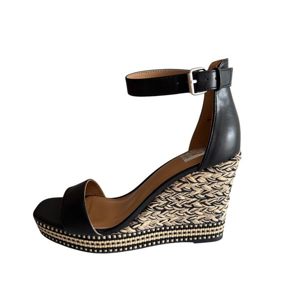 🆕 DV by Dolce Vita Hamlet Braided Woven Espadrille Wedge Sandals - Picture 1 of 6